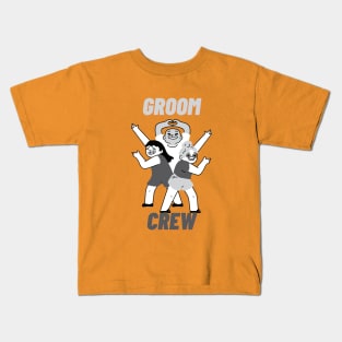 Groom crew Kids T-Shirt